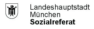 Logo Landeshauptstadt München - Sozialreferat